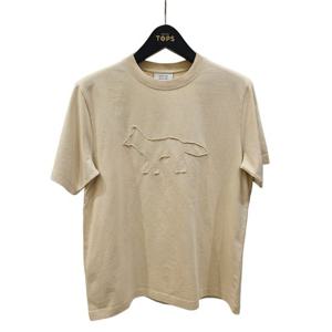 [메종키츠네(잡화)]OM00121KJ0118 (크래프티드 폭스 컴포트 반팔티)