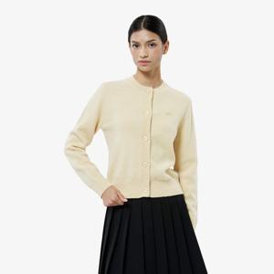 [라코스테공식] 여성 알파카 크루넥 가디건 AF309E-55N 361