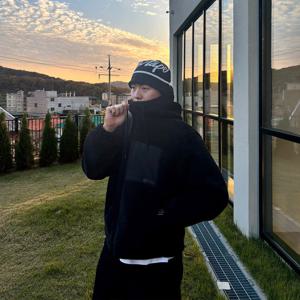 공용 양털 보아 후드 집엎 점퍼-EFRU4323D03