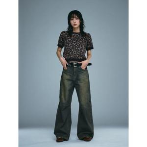 (165Y21APDP) [에잇세컨즈] 다트포켓 와이드 데님  블루