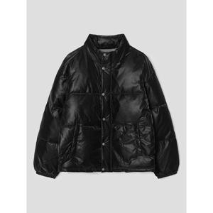 (265Y38AY45) [에잇세컨즈] 레더라이크 패딩  블랙