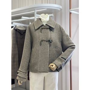 올리브데올리브 (OW4WHA540) 토글장식 포인트 핸드메이드 숏코트 OLIVE  DES  OLIVE