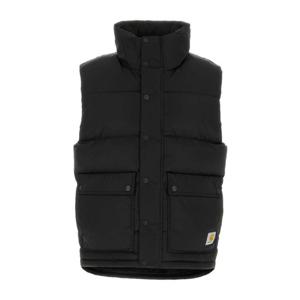 칼하트윕 하이칼라 스냅 버튼 패딩 조끼 I035362 89XX 89XX