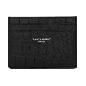 생로랑 카드지갑 375946DZEDE1000 BLACK