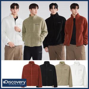 [백화점]디스커버리 25년 겨울 신상 남여공용 테크플리스 하이넥 자켓/세미오버핏/뽀글이/후리스/집업점퍼/발열/기능성캐주얼 DXSS71056-DXMIA