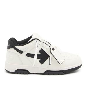 오프화이트 퍼포레이티드 토 레이스업 스니커즈 OMIA189C99LEA0