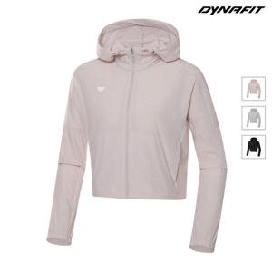 [다이나핏] (택가 179,000원) 라이트핑크 여성 BREAKER (브레이커) 크롭 자켓 YWU23138P1