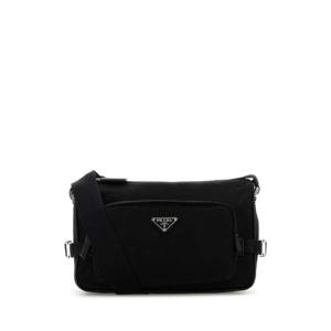 25FW 프라다 미디움 re nylon 앤 사피아노 레더 숄더 백 2VH1922DMGF0002 TP568488472