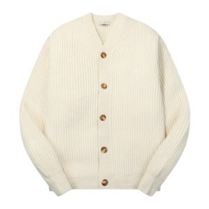 [본(정장)]남성 F/W 울 100 HAZZ 가디건 아이보리 BN4FSW840IV