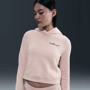 나이키후드티 SQJ IM7495-667 스포츠웨어 피닉스 플리스 슈렁큰 후디