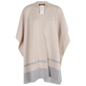 25 FW 막스마라 스튜디오 스트라이프 디테일 브이넥 자켓 베이지 2526736012600097