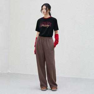 [랩](SET-하의)후리스 자수 와이드팬츠(AR4WPB62)