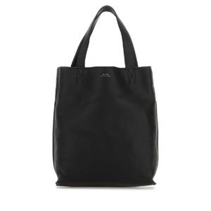 APC Black leather small Maiko shopping bag PXCBCM61667 LZZ