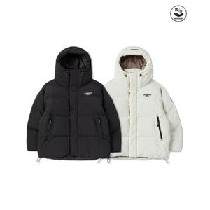 M 라이프워크패딩다운자켓 CQK LW244DJ311 더블 하이넥 다운 후드 점퍼