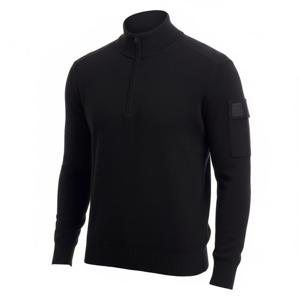 CP COMPANY MERINO WOOL POLO KNIT SWEATER (17CLKN012A 005528A 999) (메리노 울 폴로 니트 스웨터)