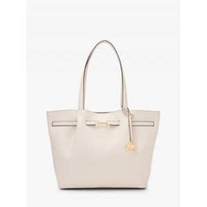 마이클코어스 카슨 페블 레더 센터 지퍼 뉴 토트 라지 35R6G2ZT3T2171 라이트 크림