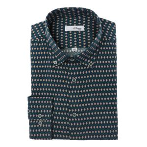 [에스티듀퐁(셔츠)]기모슬림남방SE5FM21LS325GE