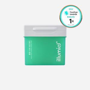 일루미엘 물결 수분 네모패드 60매