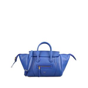 셀린느 여성 블루 토트백 124213GW2 GFU9