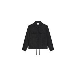 25 FW 지방시 실버 톤 하드웨어 체크 재킷 BM61781J8002 TP446304471