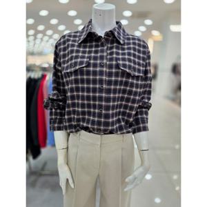 [더아이잗]코튼100%도톰 루즈핏 셔츠 IRBM0BL701