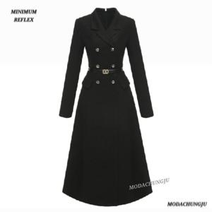 [미니멈]MD 더블코트 스타일 원피스 MD MYDAWO1290BK