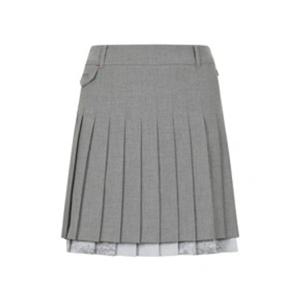 [핑]여성  언발 이중  큐롯  스커트  121E3PC181_MG