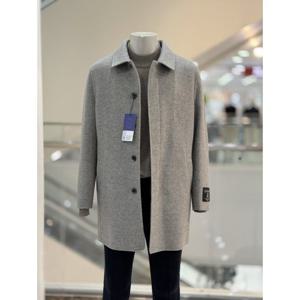 [바쏘옴므]WSZ4-CJ23 베이지 울 캐시미어 내피 탈부착 반코트