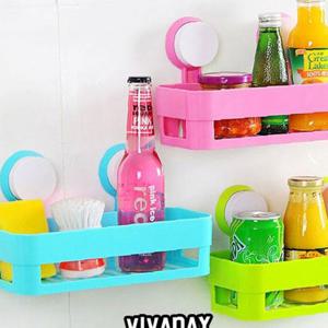 MY 흡착식 사각선반 욕실선반