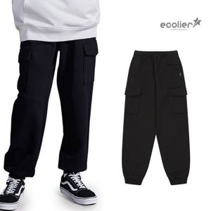 [에꼴리에]남자 겨울신상 에어쿠션 카고 조거바지(25D0734)
