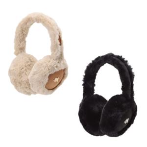 [엘르골프]여성 스웨이드 배색 부클퍼 귀마개6J87901J