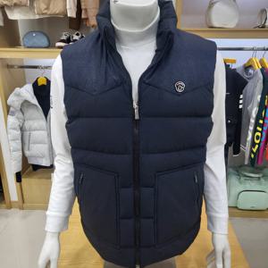[루이까스텔]남성 어깨배색 덕다운 조끼 7MEJP038N