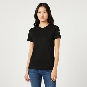 몽클레르   몽클레어 8C73200   로고 패치 라운드 코튼 반팔 티셔츠