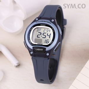 카시오 LW-203-2A 어린이 아동 디지털 방수 남녀공용 우레탄 시계 d