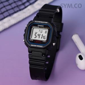 카시오 LA-20WH-1C 빈티지 디지털 미니멀 학생 어린이 여자 우레탄 시계 d