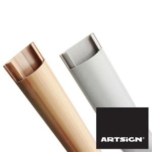 몰드 중형 반달 전선몰딩 38mm 1M 2P