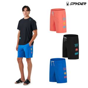 [스파이더] 남성 워터스포츠 냉감 우븐 4.5부 반바지 SPKMCNTR321M