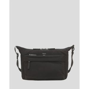 [헤지스]HJBA6E340BK_[HATCH-BAG] 남성 블랙 나일론 크로스백