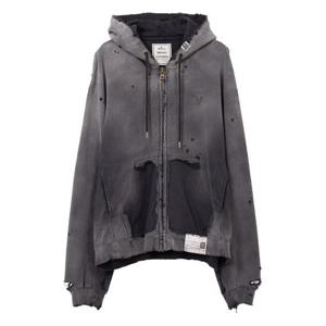 메종 미하라 야스히로 긴팔 티셔츠 A15PK551 BLACK