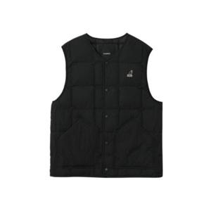 M 캉골조끼 CQK KRFC-BS61420BK 스퀘어 큐 다운 라이너 베스트 6142 블랙