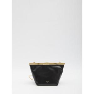 지미추 클러치 파우치 34995961 GANACHE GUV BLACK Black