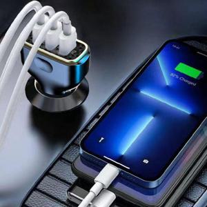 차량용 QC3.0 + PD 3포트 고속충전 시거잭 차량충전기