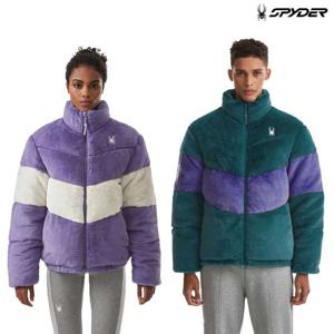 [스파이더] 공용 컬러 블록 플리스 다운 점퍼 SPGWCNDJ305U