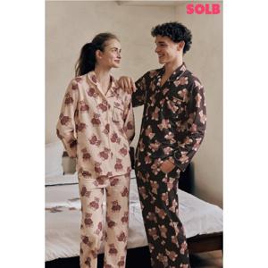 [솔브]테디베어 남여공용 겨울 잠옷 SSEV25MWS