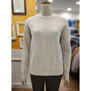 [BCBG]울캐시 케이블 풀오버 니트 B5DBK429