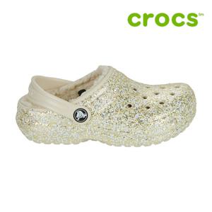 [크록스]크록스 아동 샌들/ 207462-160/ 클래식 라인드 글리터