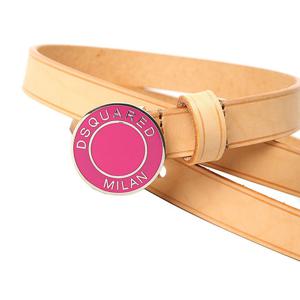 아도니스 디스퀘어드2 밀란 로고 스키니 벨트 BE5107 V291 9843