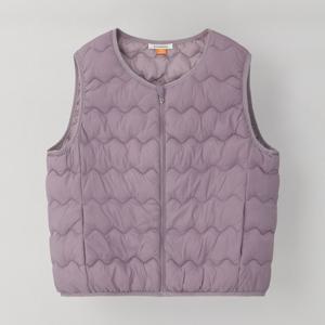 웨이브 퀼팅 경량 패딩 조끼 KOPDPC05 (4colors)