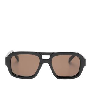 셀린느 블랙 프레임 지오메트릭 선글라스 4S336CPLB 38NO