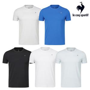 [르꼬끄] 남녀공용 폴리싱글 반팔 티셔츠 QR123ERS12